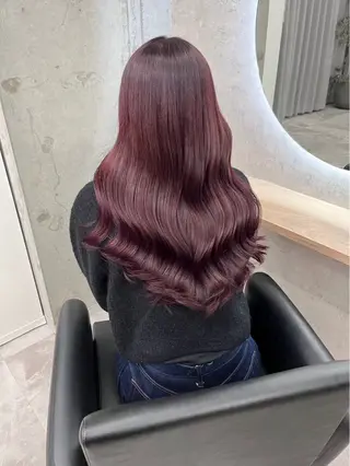 カラー ✨透明感カラー🫧 れんのヘアスタイル