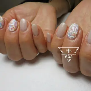 ネイル S02 𝙲𝚑𝚒𝚎のネイルデザイン