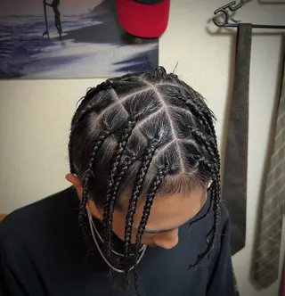 ミディアム カラー パーマ メンズ jp doggのヘアスタイル