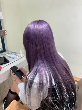 カラー ayano/浦安 /デザインカラーのヘアスタイル