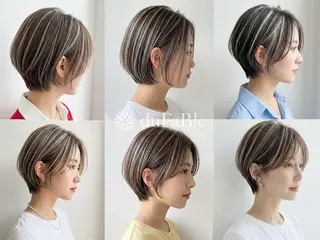 ショート 白髪ぼかし/清水 和馬のヘアスタイル