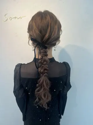 ヘアアレンジ 大人可愛いヘアメイク 💋🧚‍♀️しずかのヘアスタイル