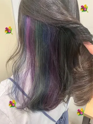 ミディアム カラー 新宿駅近♡個室 ♡関口三都季🌜のヘアスタイル