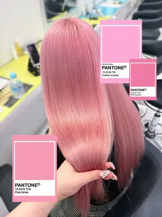 カラー akari🎀🤍 ガーリーstyleのヘアスタイル