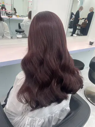 ロング カラー パーマ ヘアアレンジ メンズ 🤍透明感カラー🤍 似合わせ🤍AINEのヘアスタイル