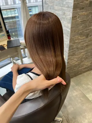 ロング 北浜 カットモデル募集のヘアスタイル