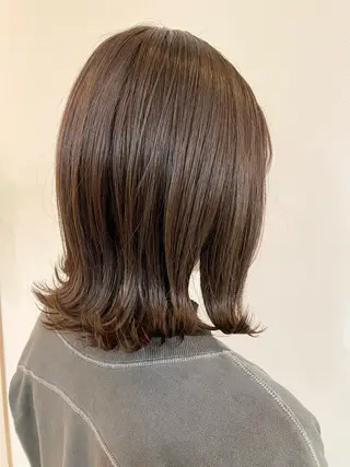 ミディアム カラー レディースカット 募集/今間 海音のヘアスタイル