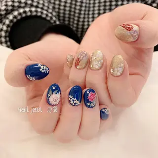 ミディアム nail jaol池袋店所属・ネイルJaol 池袋のネイルデザイン