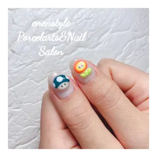 ミディアム ネイル 👑enen style👑のネイルデザイン