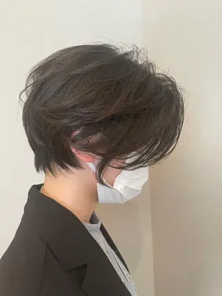 ショート ショート✨顔まわり マツモト　ショウゴのヘアスタイル