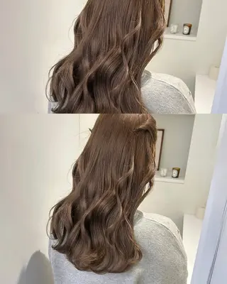 セミロング 髪質改善 Tsukinaのヘアスタイル