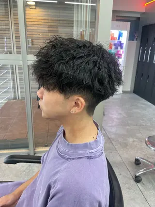 パーマ メンズ 町田エリアＮｏ．１/ パーマ特化/太田京希のヘアスタイル