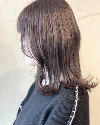 ミディアム カラー Ichimura yurieのヘアスタイル