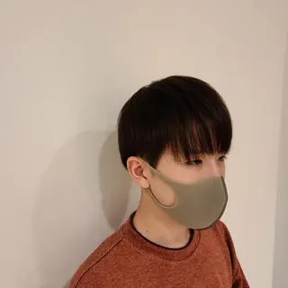 ショート カラー メンズ 中井 啓悟のヘアスタイル