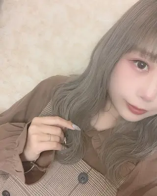 ミディアム カラー 清水 亮太／赤み消しカラーのヘアスタイル