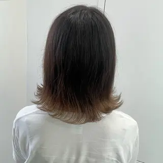 ミディアム カラー ⭐️無料！カット モデル募集⭐️夕貴のヘアスタイル