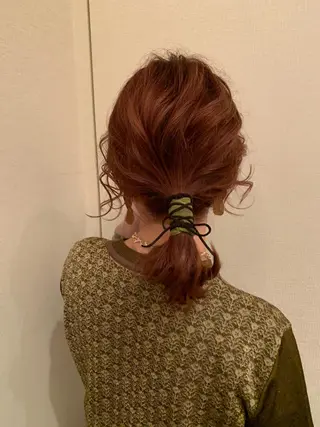 ヘアアレンジ 西中島/髪質改善/ 透明感/山川光子のヘアスタイル