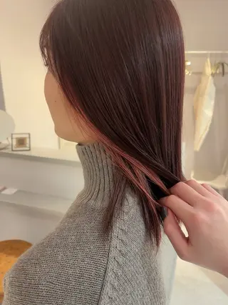 カラー yu- naのヘアスタイル