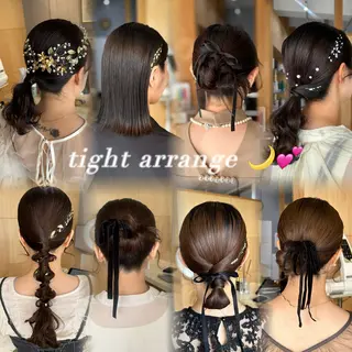 ミディアム miloc MOMOKAのヘアスタイル