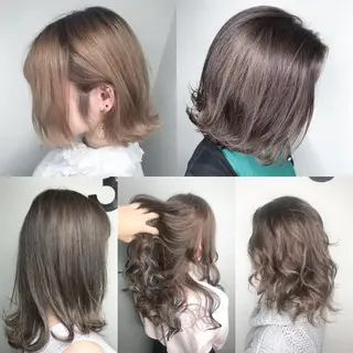 ロング カラー パーマ ヘアアレンジ メンズ キッズ ネイル マツエク・マツパ 新宿駅近♡友達とOK 🦋W -ワット -のヘアスタイル
