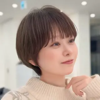 ショート 似合わせのプロ🌿 ショート/銀座/れんのヘアスタイル