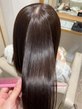 ロング ami ♡̴⟡.˚ トリートメントモデルのヘアスタイル