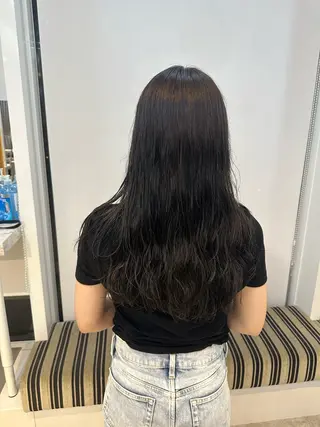 ロング パーマ さとう あやかのヘアスタイル