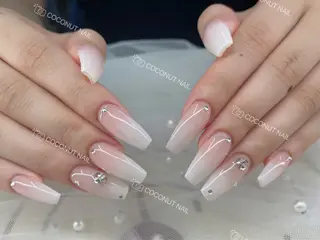 ネイル 神田 ココナッツのネイルデザイン