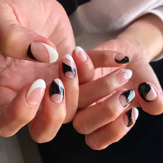 ロング カラー ヘアアレンジ キッズ ネイル マツエク・マツパ 福田 加奈のネイルデザイン