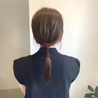 セミロング 綿貫 美雪のヘアスタイル