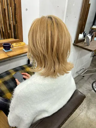 ミディアム ayano🫧 《CIEN》のヘアスタイル