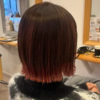 ショート カラー ete カイエダのヘアスタイル