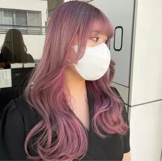 ロング カラー ヘアアレンジ 🌹TikTok４万 ﾌｫﾛﾜｰ🌹AKIのヘアスタイル