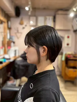 ショート 多幸感×儚さ /代々木公園/リサのヘアスタイル