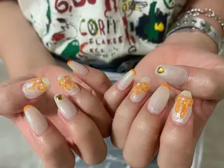 ネイル 【Zina京都駅前】 きぬがわ らむのネイルデザイン