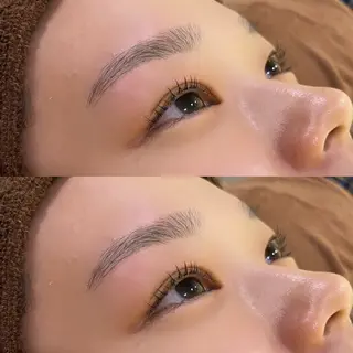 アイブロウ 暖色ｶﾗｰ/ﾚｲﾔｰ ｶｯﾄ/Yunaのヘアスタイル