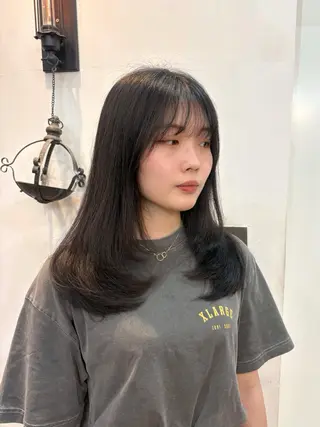 ロング Belle 並木通り店所属・rena/レイヤー /メンズ◎のヘアスタイル