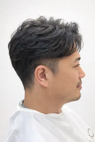 ショート メンズ メンズ特化/パーマ/ 髪質改善　高野奨馬のヘアスタイル