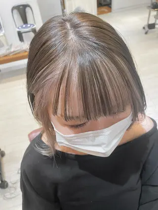 ミディアム カラー ブリーチ koheiのヘアスタイル