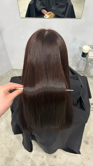 ロング カラー Chill所属・艶カラー / あおいのヘアスタイル