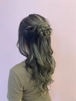 ロング カラー Ren 🤍のヘアスタイル