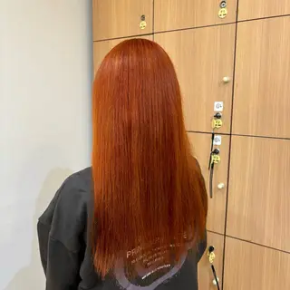 ロング カラー 加藤 くるみのヘアスタイル