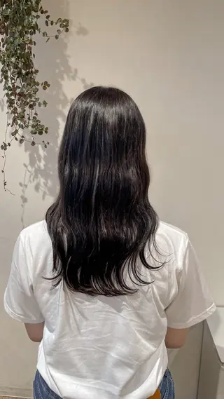 セミロング cut/nail ▫️イチカ🌻のネイルデザイン