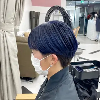 ミディアム カラー パーマ ヘアアレンジ メンズ mona/ ストレートスタイル✨のヘアスタイル