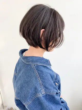 ショート カラー パーマ ショート/レイヤー なら石井知希のヘアスタイル