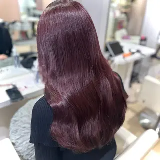 ロング カラー 新宿/艶カラー 🎀エクステKANAのヘアスタイル