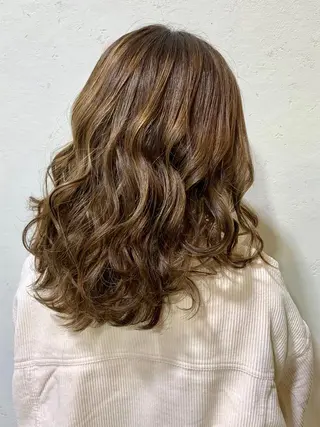 ミディアム オージュアソムリエ DAIKI⭐️のヘアスタイル