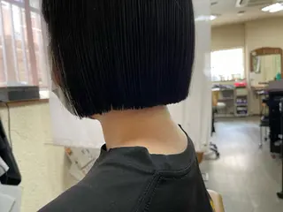ミディアム 磧本 祐里恵のヘアスタイル