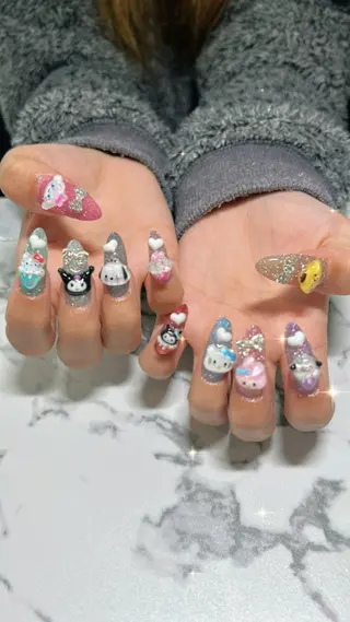 ネイル belle nail 1552のネイルデザイン