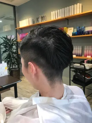 ショート カラー パーマ ヘアアレンジ メンズ キッズ ネイル マツエク・マツパ EnBlesS西宮 マンツーマン神道有基のヘアスタイル